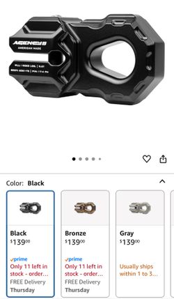 Agency 6 Billet Winch Shackle