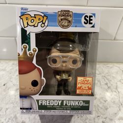 NEW 2023 SDCC Camp Fundays Freddy Funko As Dwight LE 3000 The Office