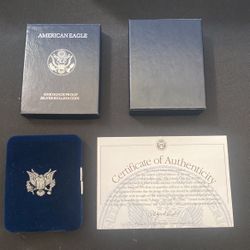 1996-P One Ounce Silver Proof American Eagle