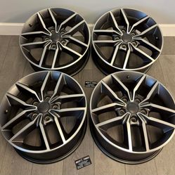 (Set-4) 18’ Inch Jeep Grand Cherokee / Cherokee OEM Factory Wheels 18x8 offset +56.4mm 5x127 Machined Gray