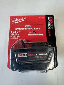 Milwaukee m18 xc6.0 battery