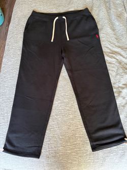 Men’s Polo Ralph Lauren Signature Fleece Sweatpants . Black. Size XXL