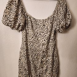 Animal Print Dress
