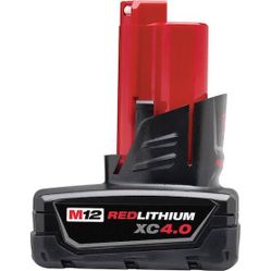 Milwaukee M12 XC 4.0 Battery