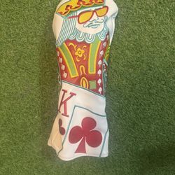 FUN Golf Driver #1 Cover King of Clubs like heart though DRIVER cover