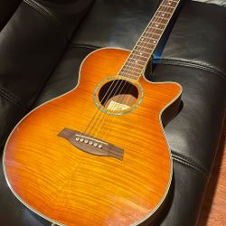 Ibanez AEG20E-VV Acoustic Guitar w/ Onboard Tuner