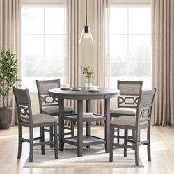 5pc Counter Height Dining Set 