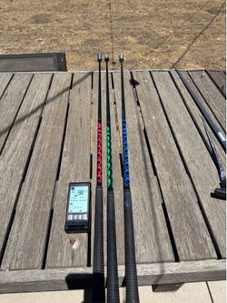 SuperSpeed Sticks + PRGR Launch Monitor
