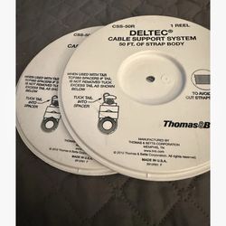 Thomas & Betts deltec Strap CSS-50R & Lockheads 25 Pieces