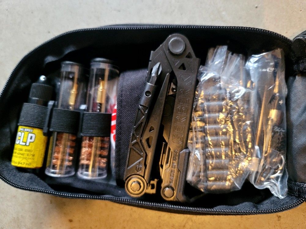 Otis Defense Weapon Cleaning Kit With Gerber