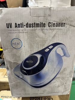 [202].  Mattress Vacuum Cleaner 550W 18KPa Bed Vacuum Cleaner with Smart Dust Sensor, UV-C Light, 149°F Heat, HEPA Filter, Handheld for Bed Sofa Couch