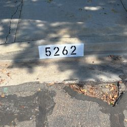 Address Curb Painting