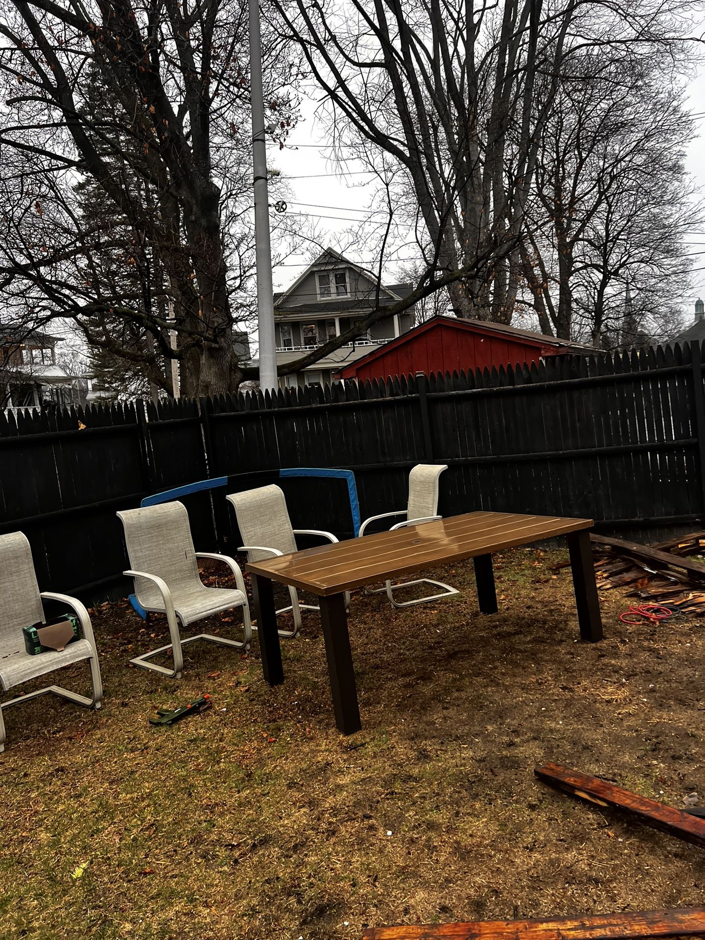 Patio Set With Chair
