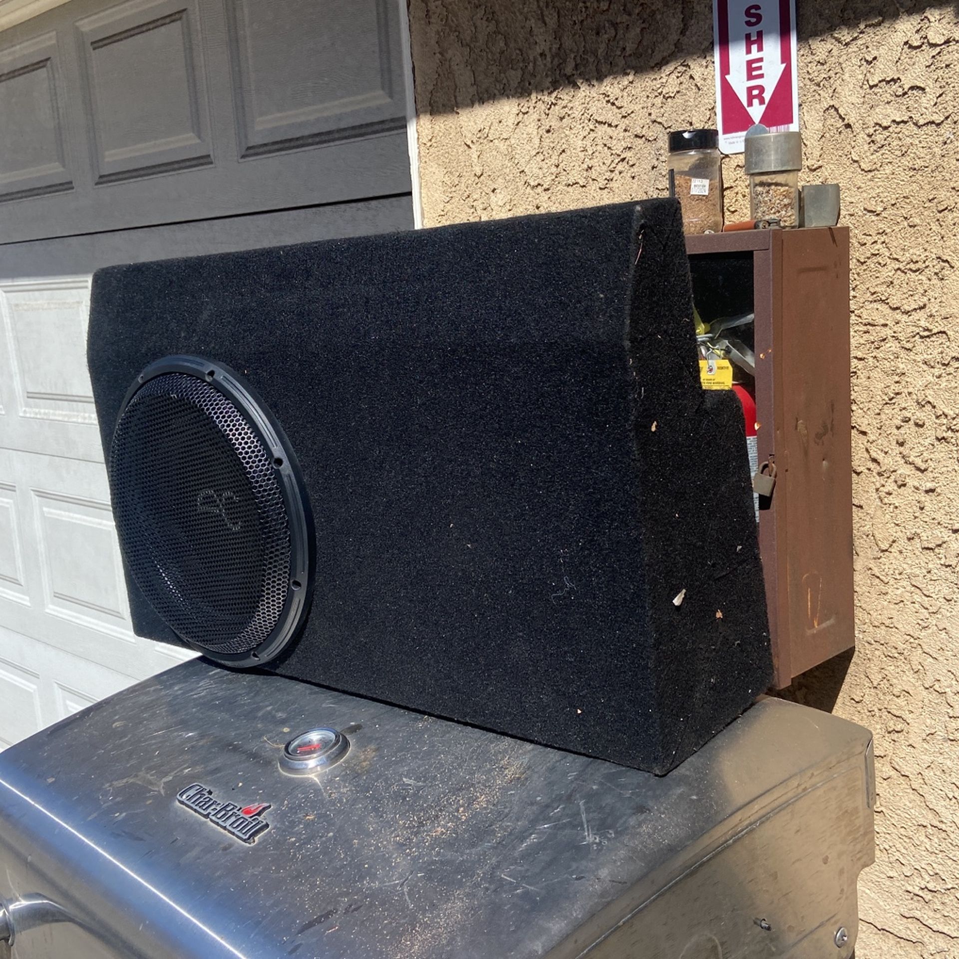 Box Custom Tacoma 12 Subwoofer 