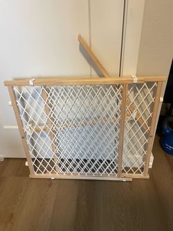 Wooden Baby Safety Gate