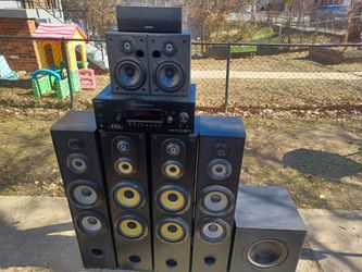 SONY STR-DG720 7.1 CHANNELS HDMI AV RECEIVER SYSTEM WITH DAYTON SUB-100 POWERED SUBWOOFER $1000 FINAL PRICE READ DESCRIPTION AND SEE ALL PICTURES