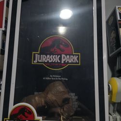 Tyrannosaurus Rex & Velociraptor Movie Poster Funko POP