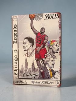 Michael Jordan Metal Sign