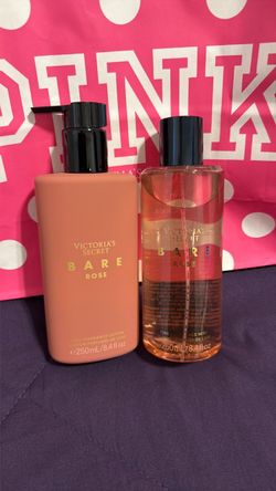Victoria's Secret Bare Rose Lotion & Mist Set