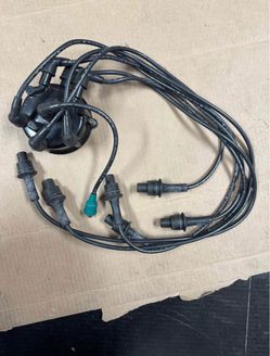 Mk2 Toyota Celica Supra spark plug wires and distributor