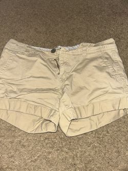 Aeropostale Tan Denim Shorts
