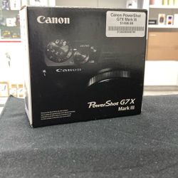 Canon PowerShot G7X Mark III