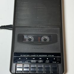 Realistic CTR-73 AC or Battery Cassette Tape Player Recorder 14-1053A WORKING