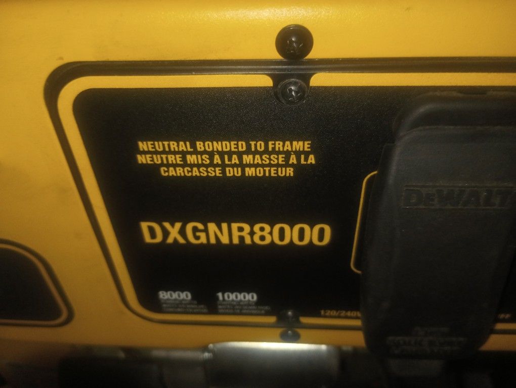 DeWalt Generator 8000 for Sale in San Fernando, CA OfferUp