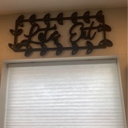 Let’s Eat Sign Just Bought It Don’t Love It