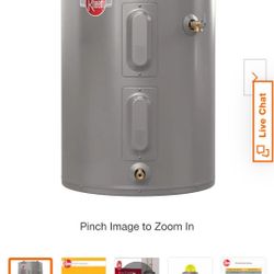 New Electric Water Heater 28 Gallon $200