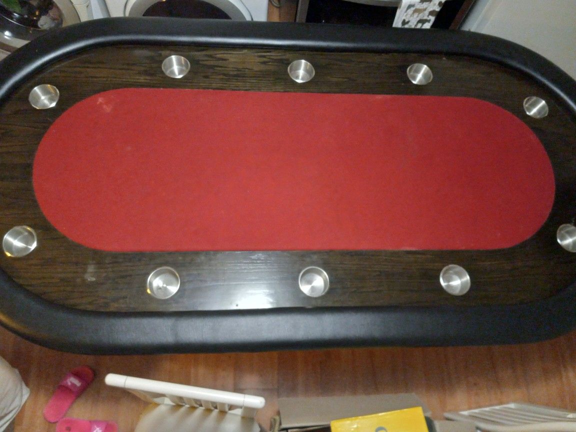 Poker Table Hand Crafted  