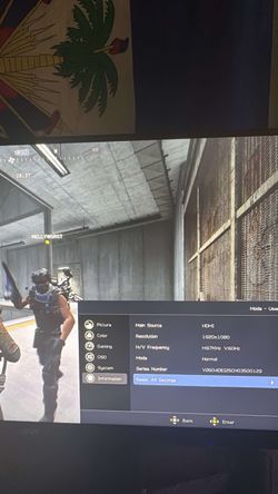 Gaming Monitor 1920x1080 HDMI