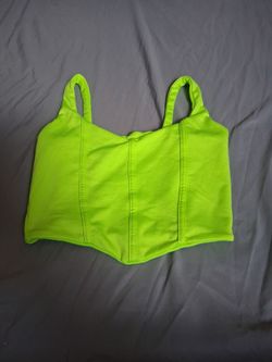 Small Neon Crop Top