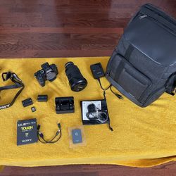 (OBO) Sony A7r5 VIDEO BUNDLE w/ lens, mic & MORE