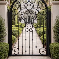 Iron Gates Mediterranean style