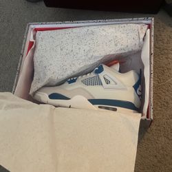 Brand New Jordan 4 Military Blue