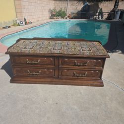 Vintage Lane Storage Chest