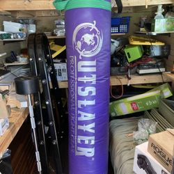 Outslayer Muay Thai Kickboxing Boxing Punching Bag - Excellent Condition - Retails For $450