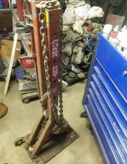 Power post frame puller