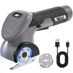 VARAI 2026 Cordless Electric Scissors, Fast Charging Rechargeable Cardboard Cutter With Replaceable Blades And Long-Lasting Battery, Effortless Cuttin