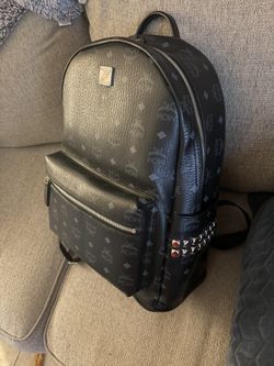 Black Designer Backpack Brand New 41x32cm