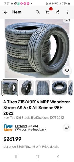 Car Tires 215 60r16