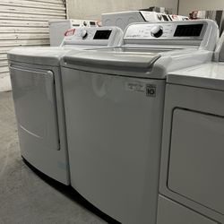 LG Top Load Washer and Dryer Set