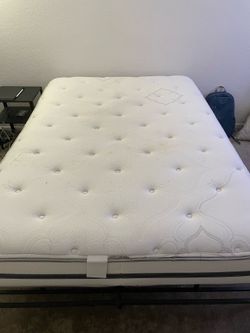 Beautyrest Mattress + Bedframe