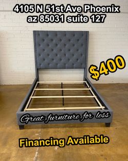 Queen size bed frame brand new