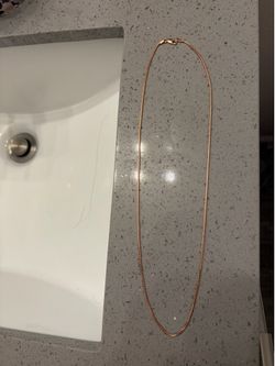 14K Box style chain
