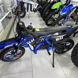 Kid’s 49cc Mini Dirt Bike New! Finance For $50 Down Payment!!