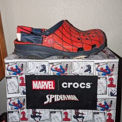 Spiderman Men's 10 Crocs