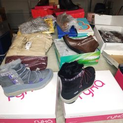 Women's Shirts Sweater Tops And Shoe 