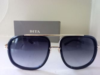 Dita Mach One Gold Luxury Sunglasses